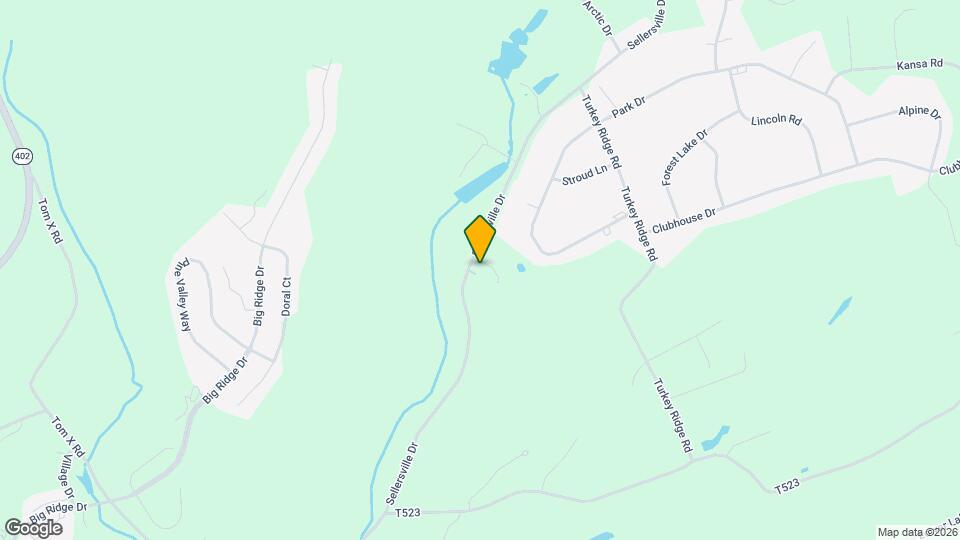 204 Sellersville Dr Map and Location Details