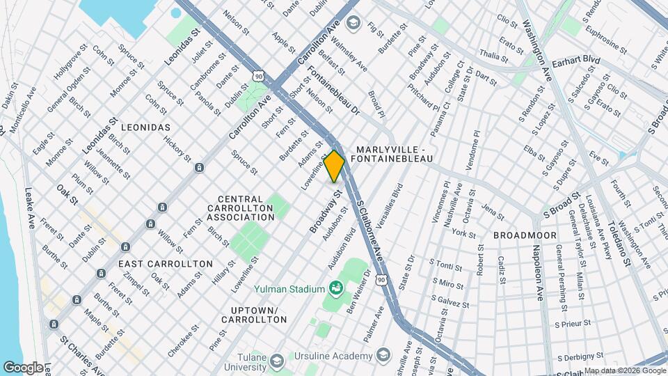 2200 Broadway St Map and Location Details