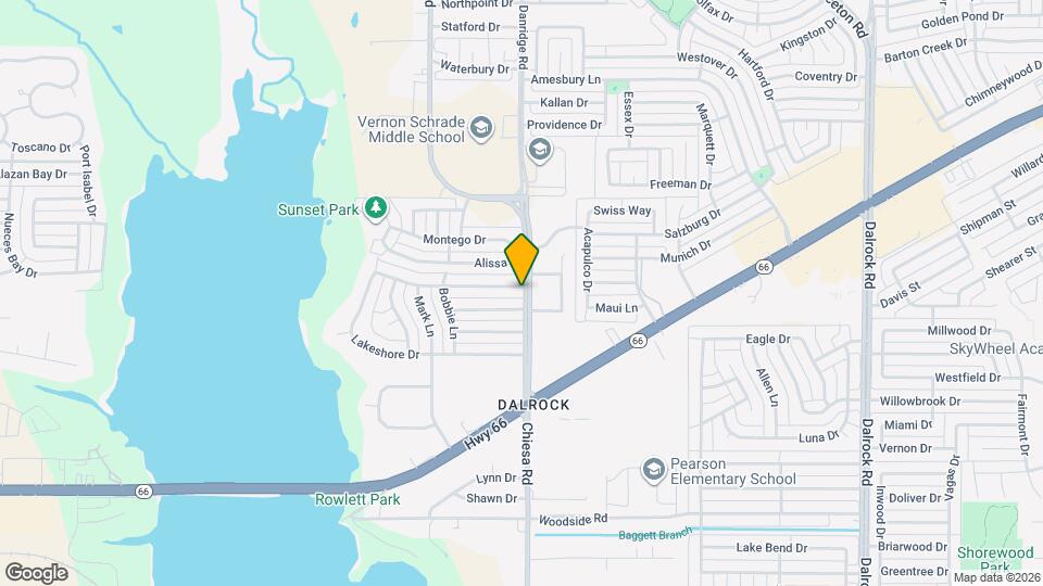 7314 Harvest Hill Dr Mapa y Detalles de la Ubicación