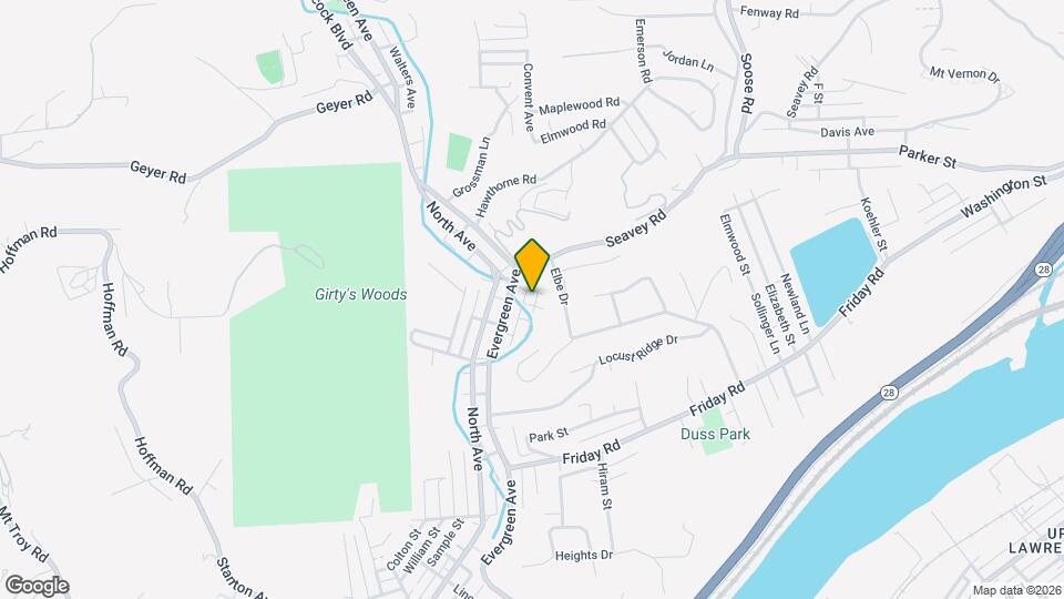 936 Hansen St Map and Location Details