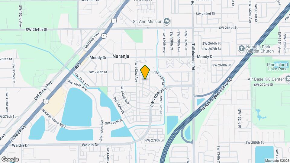 27145 SW 140th Path Map and Location Details