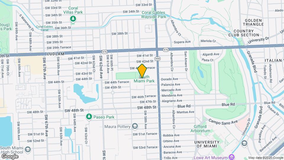 5801 SW 44th Terrace Map and Location Details