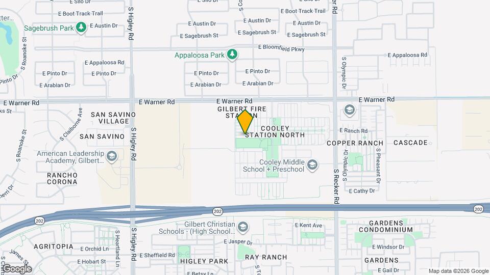 3651 E Leslie Dr Map and Location Details