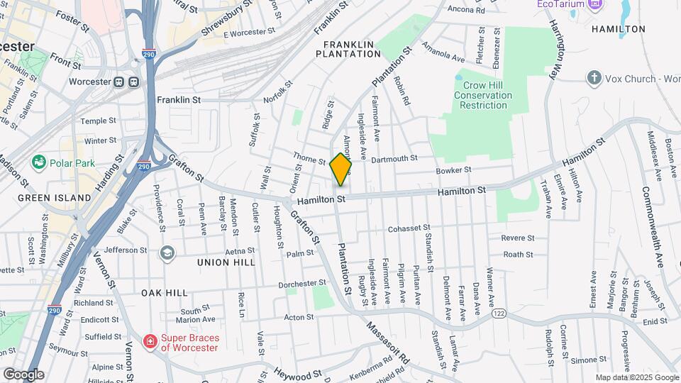 57 Hamilton St Map and Location Details