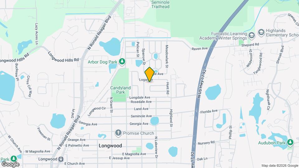 950 Lormann Cir Mapa y Detalles de la Ubicación