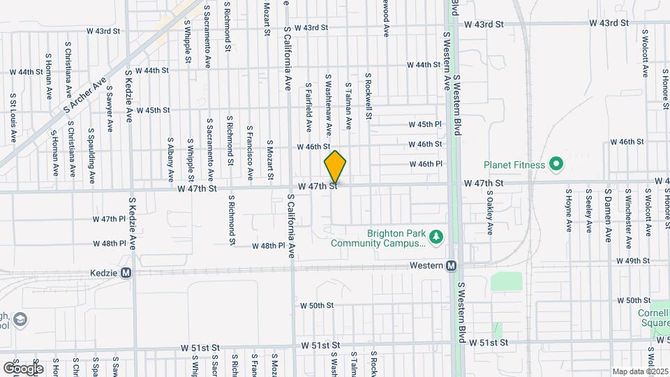 2655 W 47th St Map and Location Details