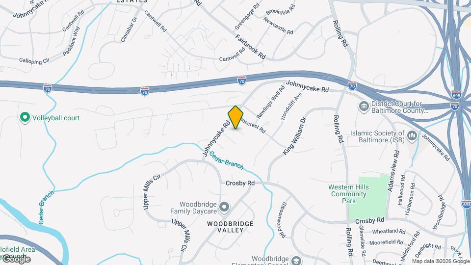 7 Randolph Springs Ct Map and Location Details