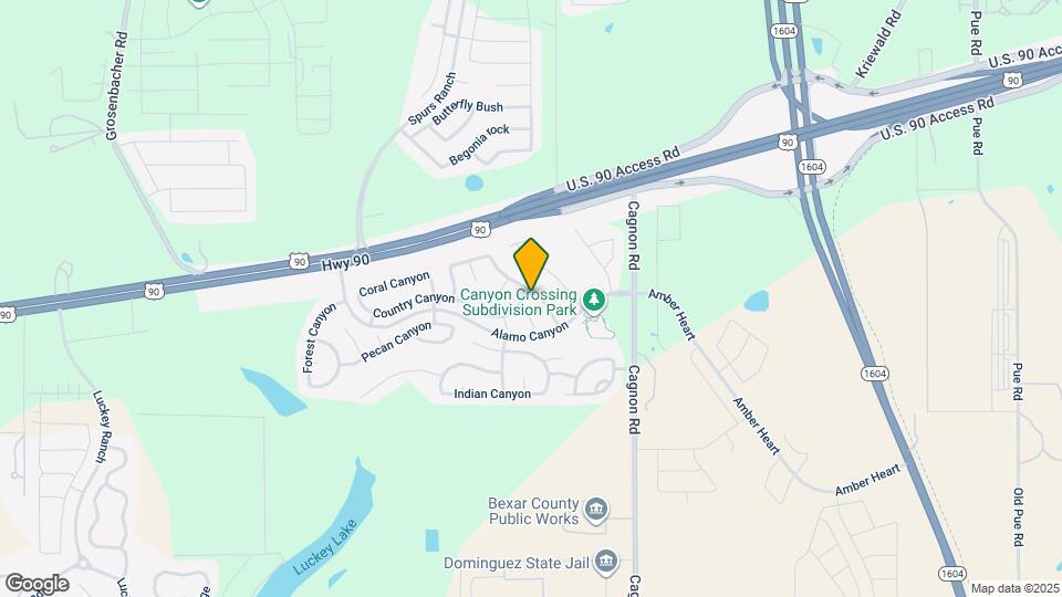 5707 Butch Canyon Map and Location Details