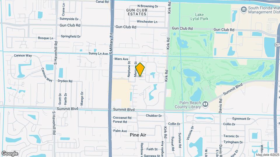 4187 Palm Bay Cir-Unit -1 Map and Location Details