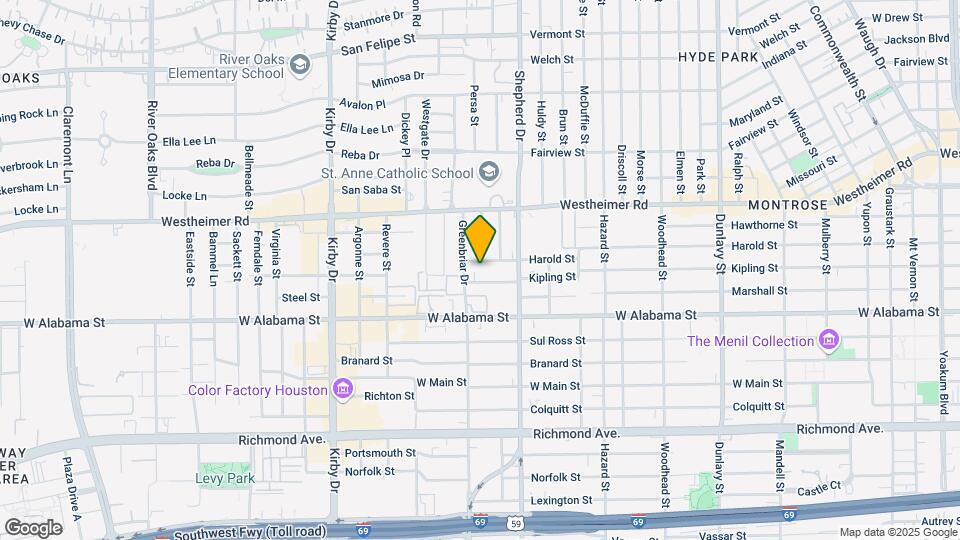 2137 Harold St Map and Location Details