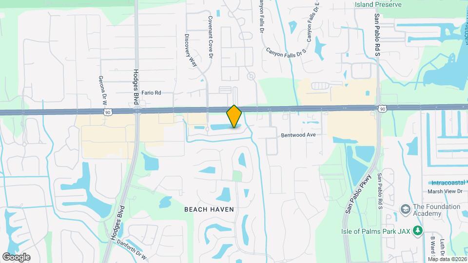 13835 Herons Landing Way Mapa y Detalles de la Ubicación