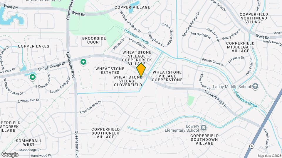 16319 Chimneystone Dr Map and Location Details