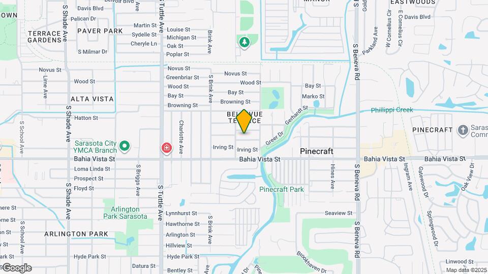 3135 Alta Vista St Map and Location Details