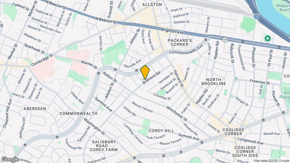 81 Brainerd Rd Map and Location Details