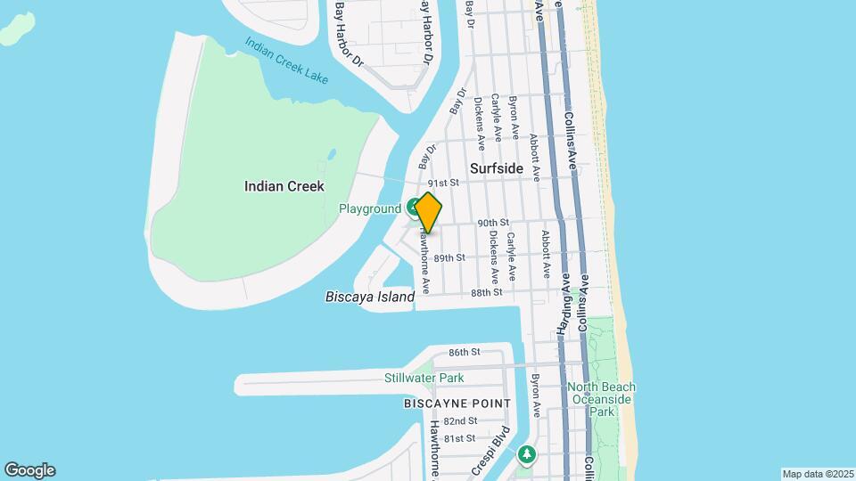 8943 Hawthorne Ave Map and Location Details