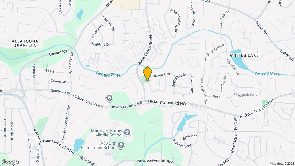 4457 Grove Dr NW Map and Location Details
