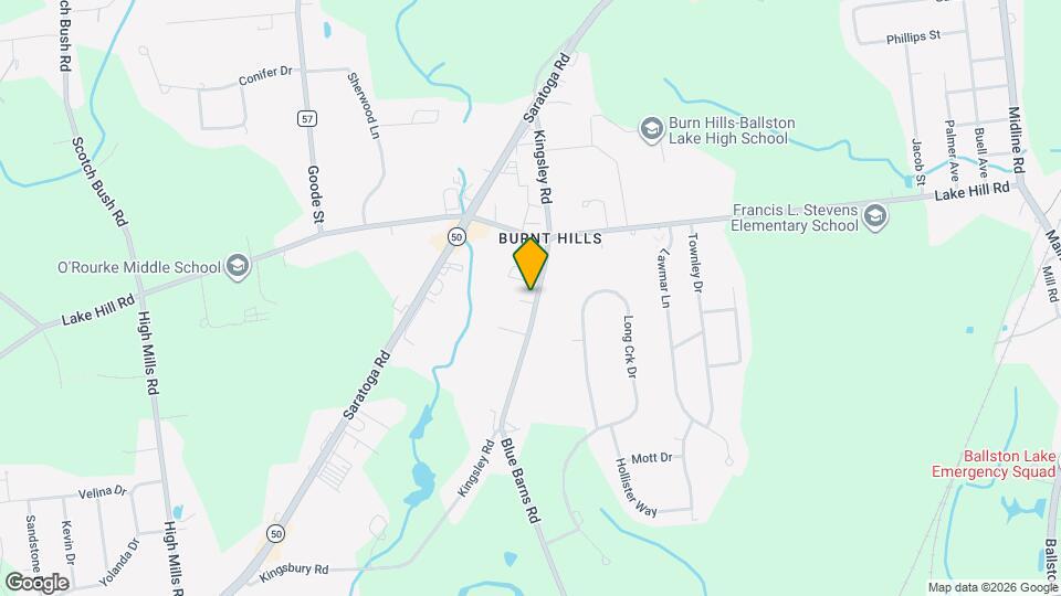 209 Kingsley Rd Map and Location Details