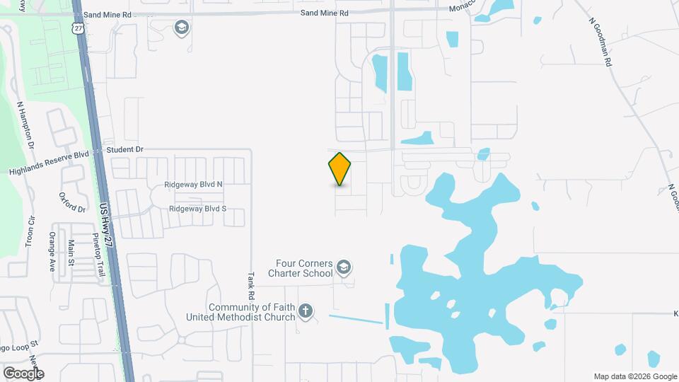 1107 Boardwalk Pl Map and Location Details