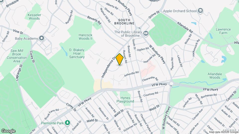 70 Thornton Rd, Unit 1 Mapa y Detalles de la Ubicación