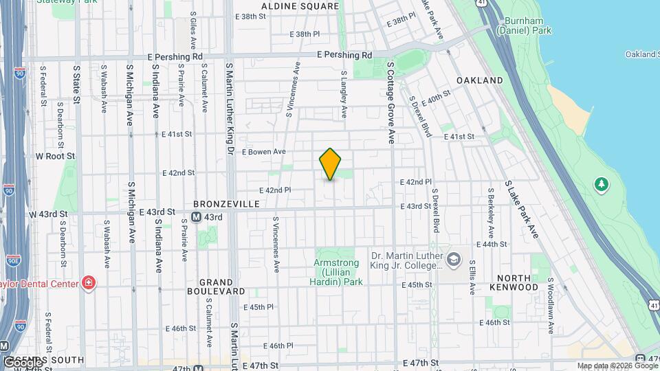 4220 S Champlain Ave Map and Location Details