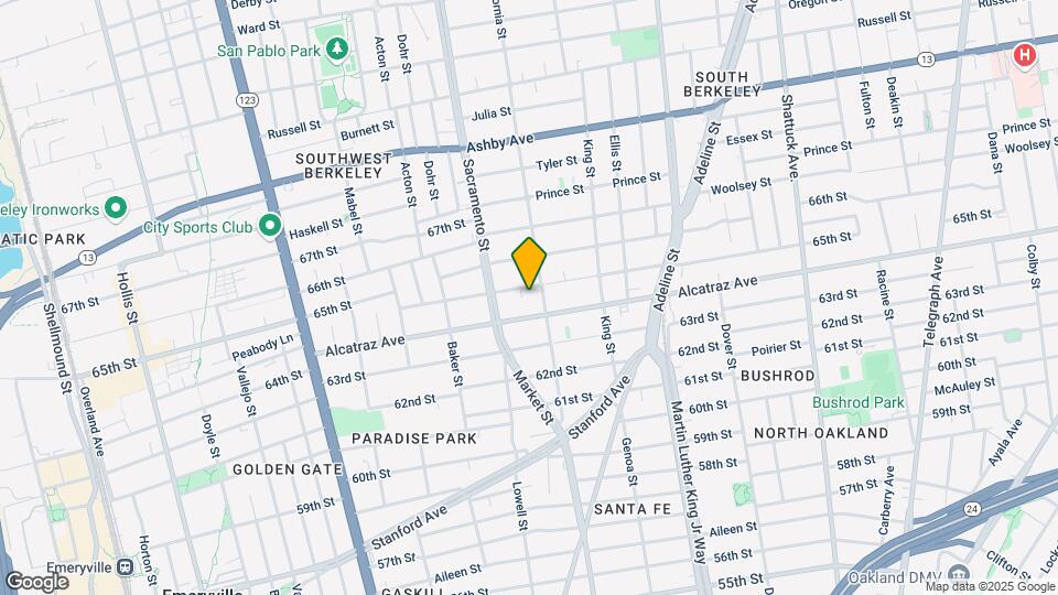 1534 Harmon St Map and Location Details