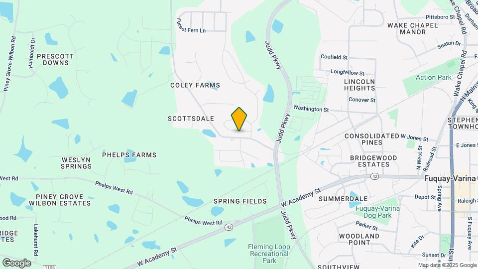 1121 Tulip Poplar Rd Map and Location Details