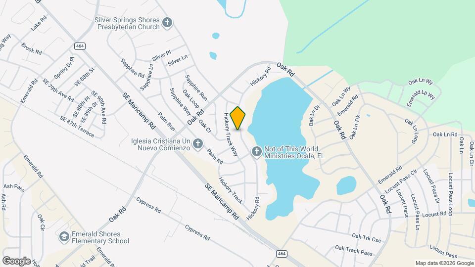 1016 Hickory Rd Map and Location Details