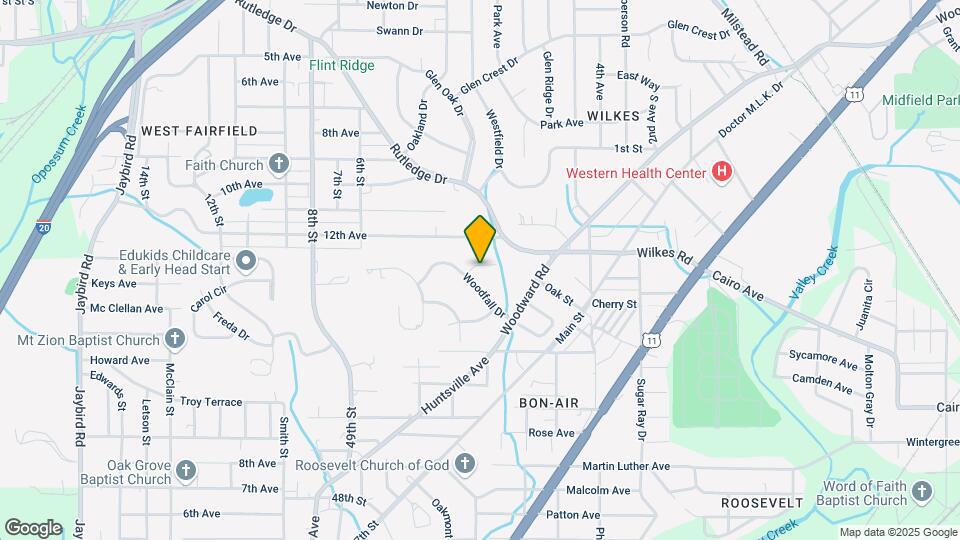 5405 Wesley Dr Map and Location Details