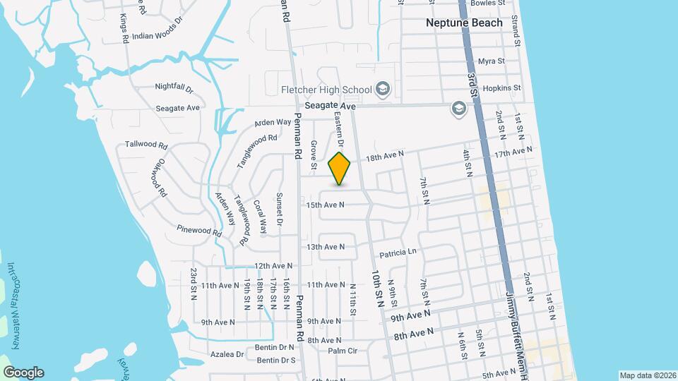 1205 16th St N Map and Location Details