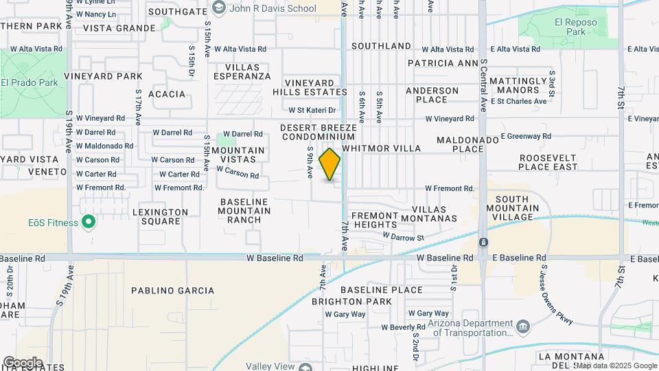 7136 S 7th Ln Map and Location Details
