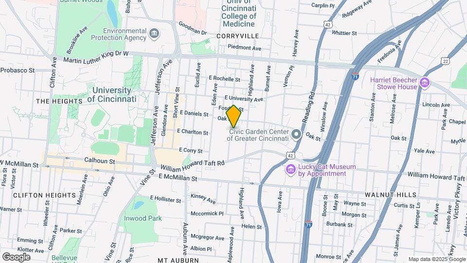 2654 Bellevue Ave Mapa y Detalles de la Ubicación