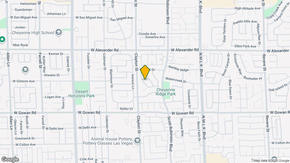 3820 Debussy Way Map and Location Details