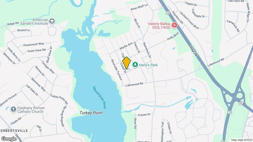 2420 Cedar St Mapa y Detalles de la Ubicación