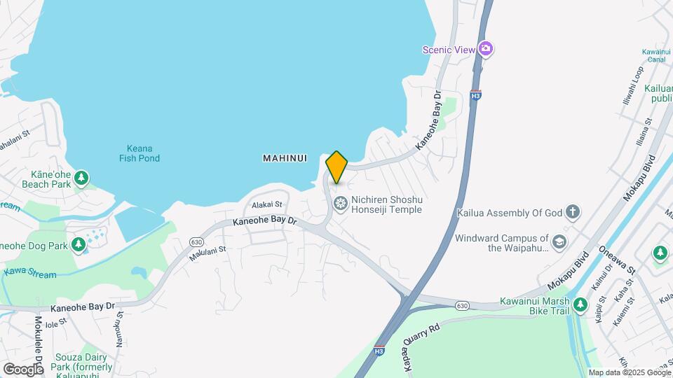 44-652-652 Kaneohe Bay Dr Map and Location Details