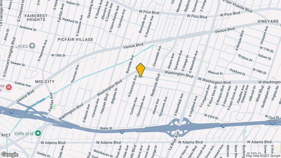 5234 W 20th St, Unit #12 Top Floor Map and Location Details