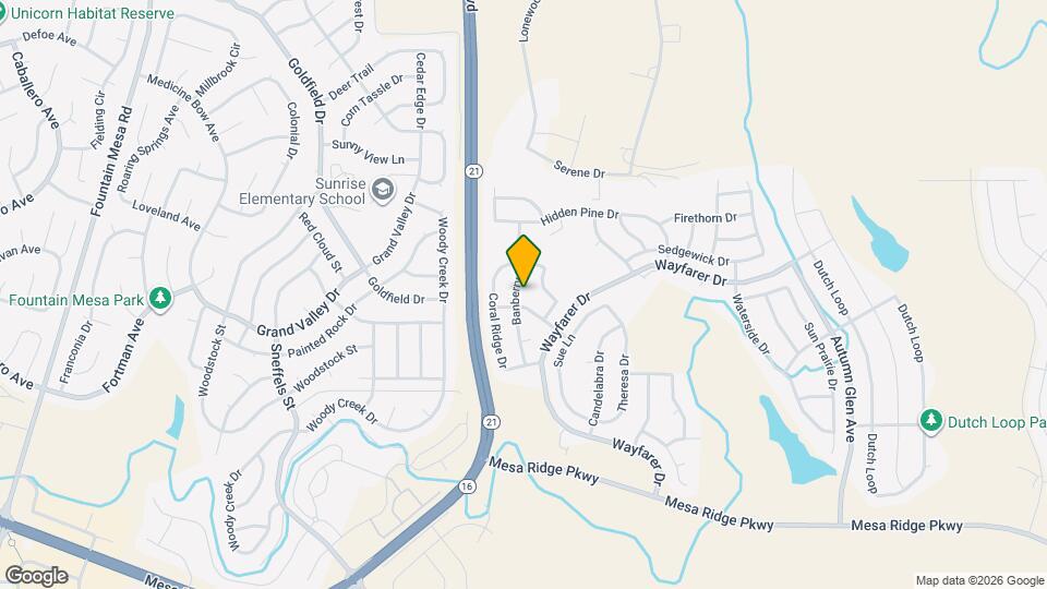 7273 Banberry Dr Map and Location Details