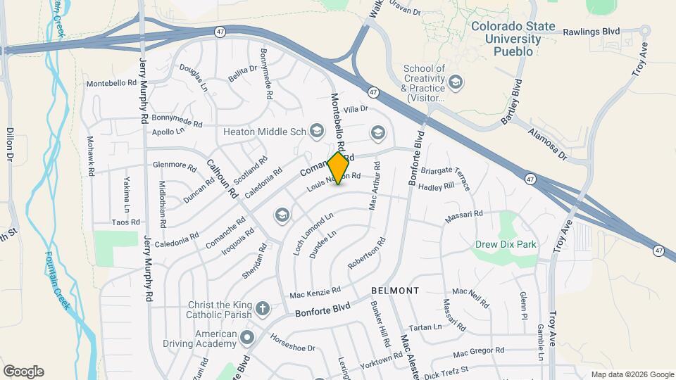 61 Mac Naughton Rd Map and Location Details