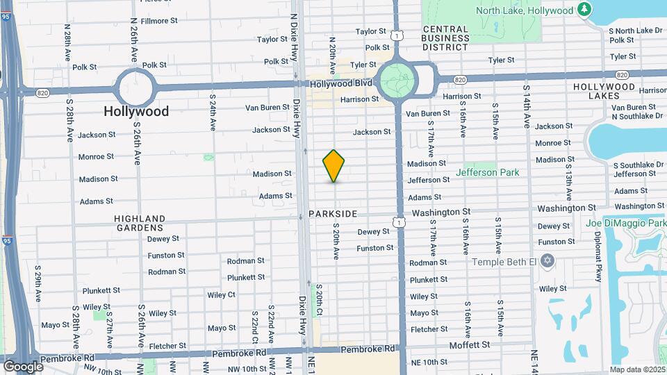 2000 Jefferson St Map and Location Details