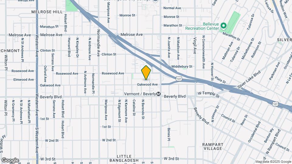 4011 Oakwood Ave Mapa y Detalles de la Ubicación