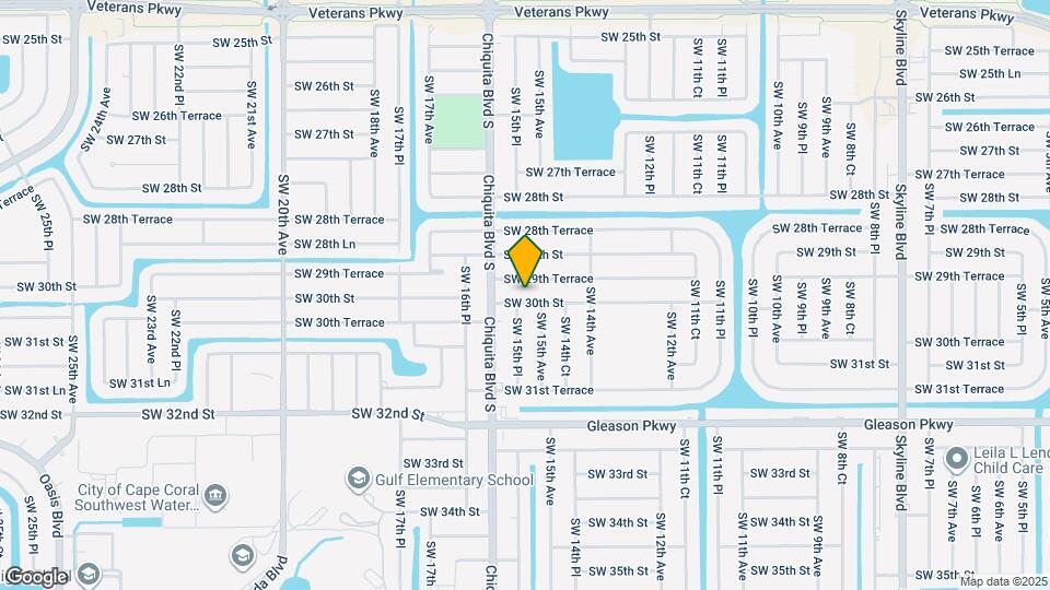 1513 SW 30th St Map and Location Details