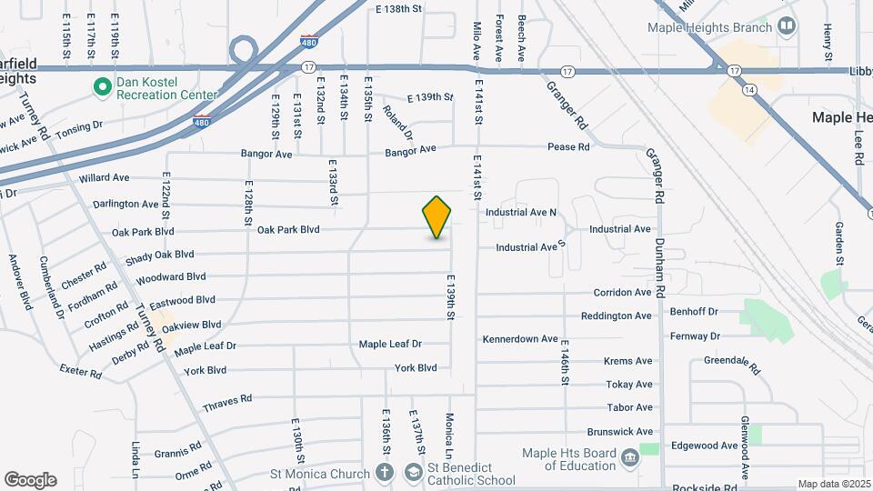 13849 Shady Oak Blvd Map and Location Details