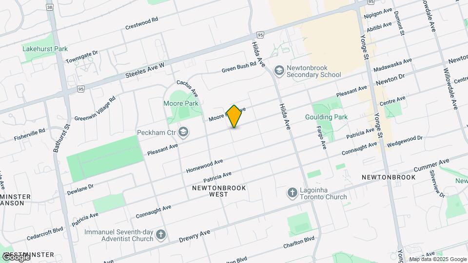 235 Pleasant Ave Map and Location Details