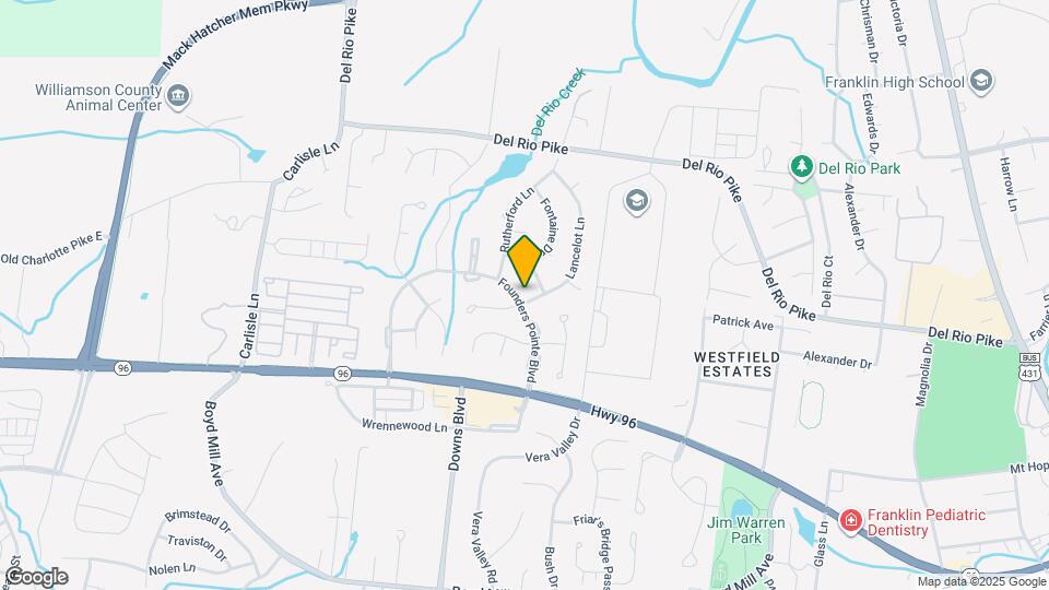 300 Founders Pointe Blvd Map and Location Details