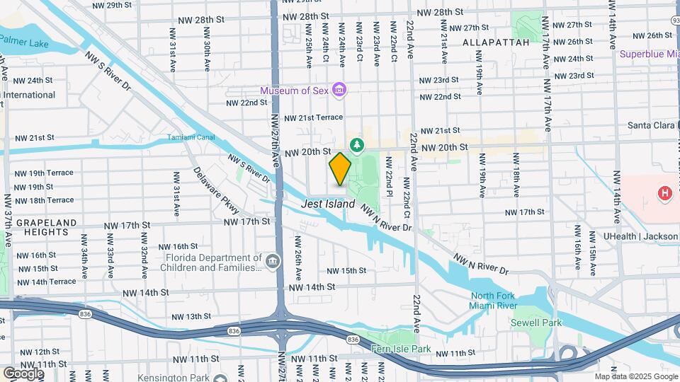 2415 NW 18th Terrace Map and Location Details