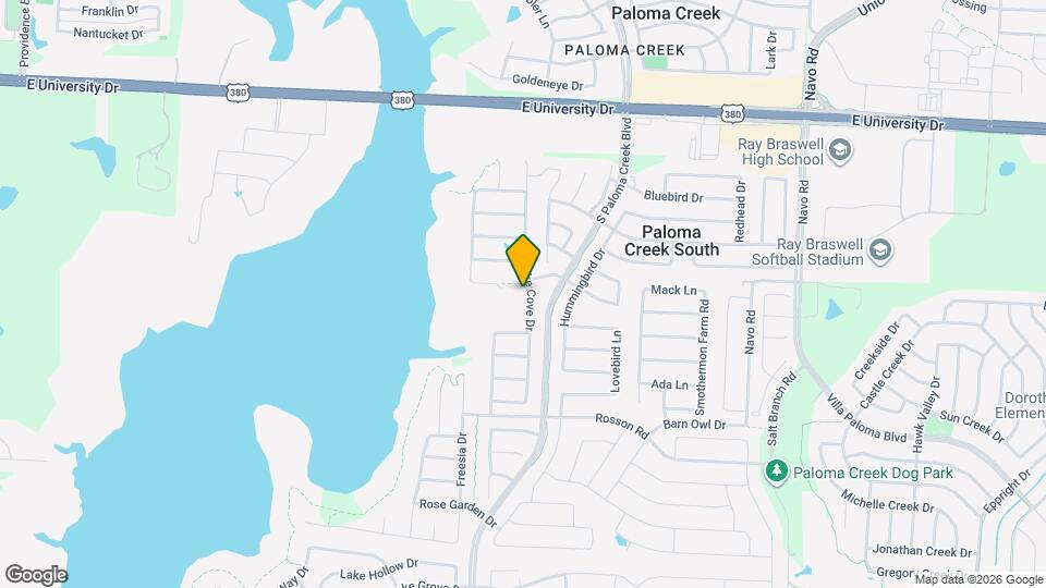 616 Lake Cove Dr Map and Location Details