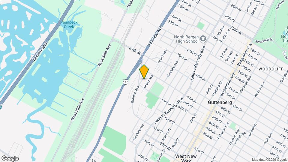 6500 Columbia Ave Map and Location Details