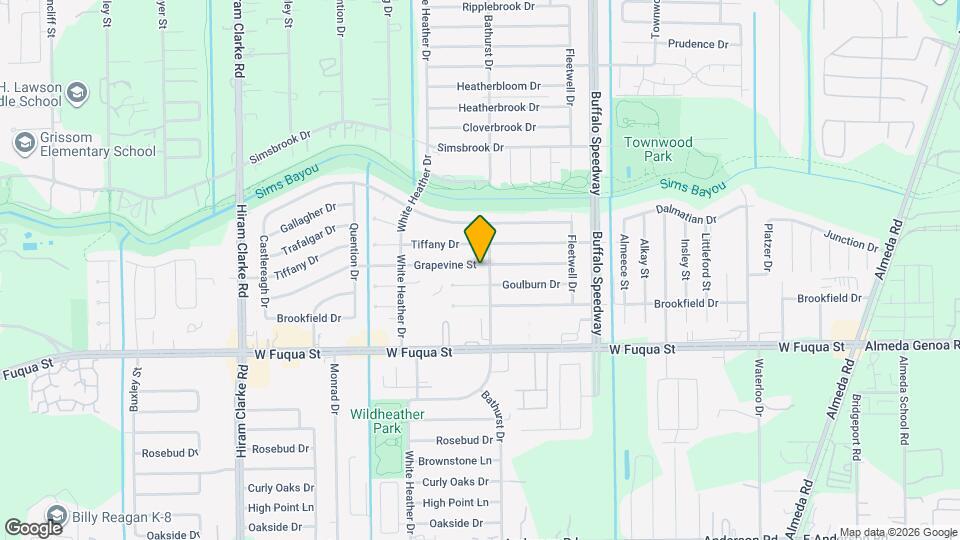 3907 Grapevine St Map and Location Details