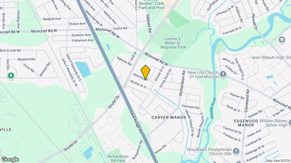 5246 Devron Dr Map and Location Details