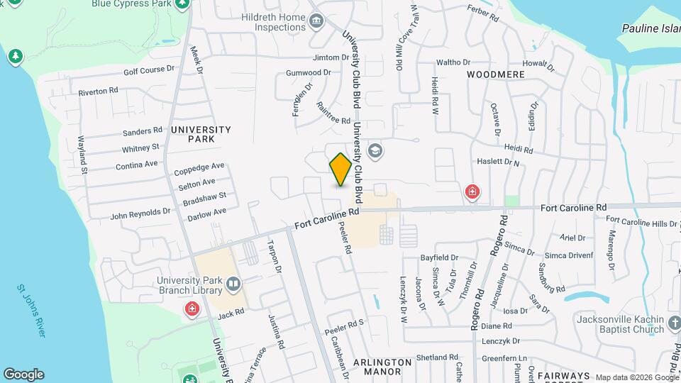 6028 Carolines Ct Map and Location Details