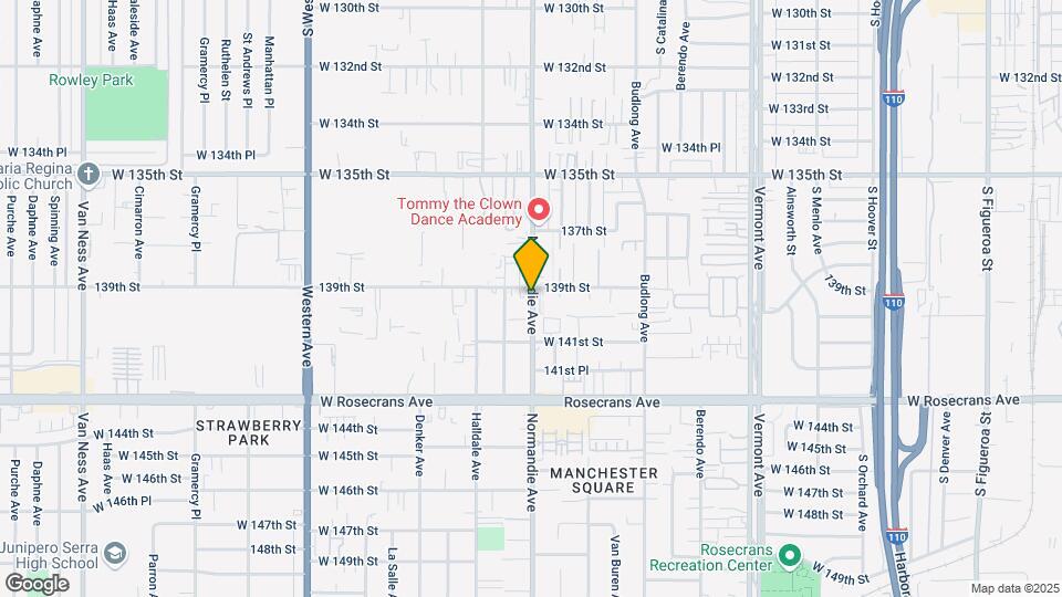 Poinsettia Gardens Apartment Map and Location Details